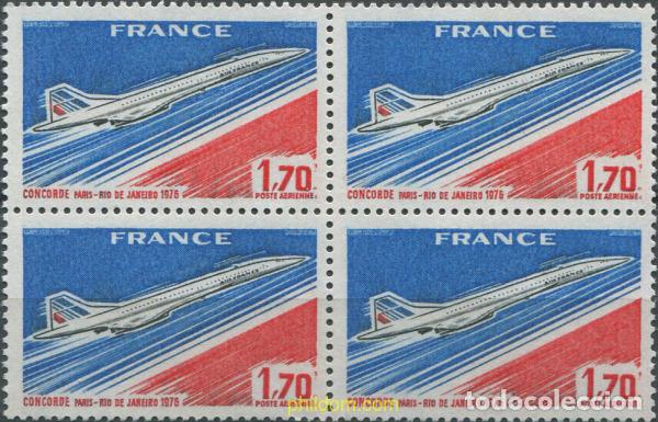 Sellos: 679110 MNH FRANCIA 1976 AVION