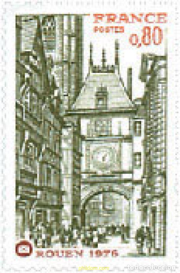 Sellos: 122905 MNH FRANCIA 1976 49 CONGRESO NACIONAL DE LA FEDERACION DE SOCIEDADES FILATELICAS FRANCESAS E