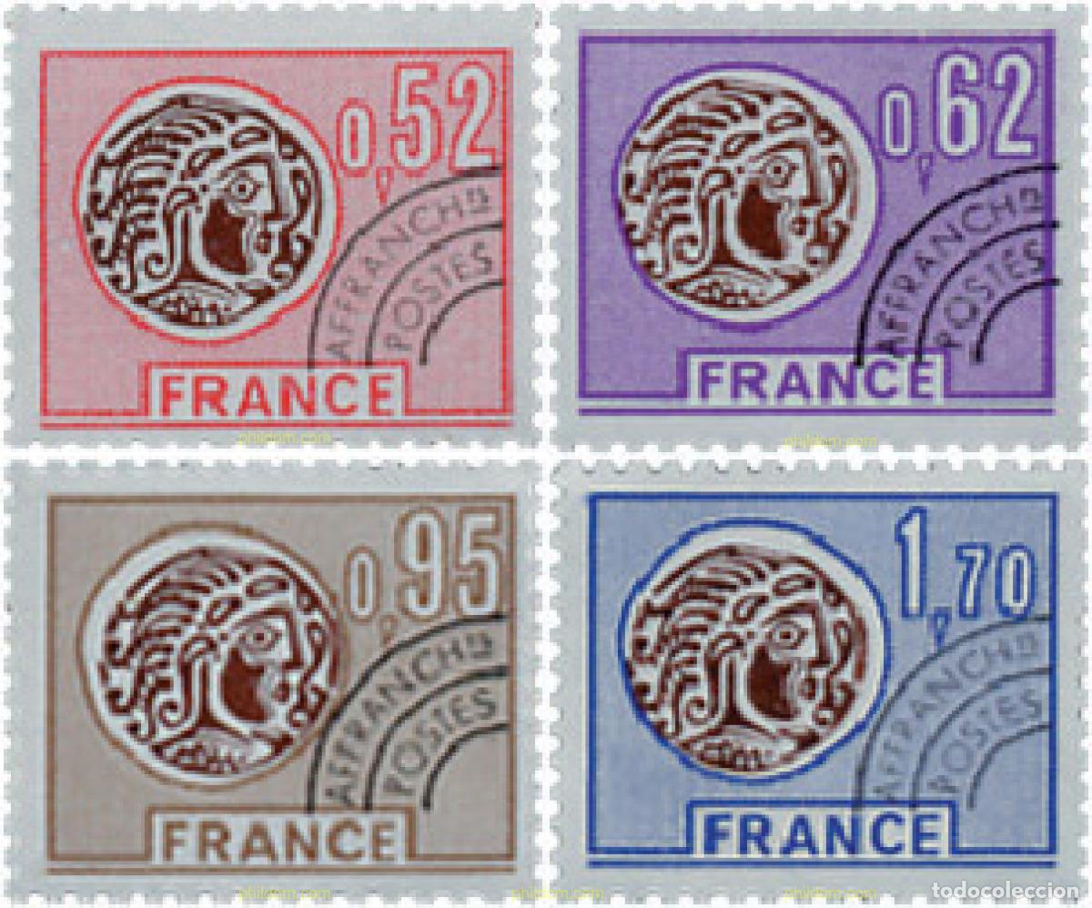 Sellos: 351316 MNH FRANCIA 1976 MONEDAS