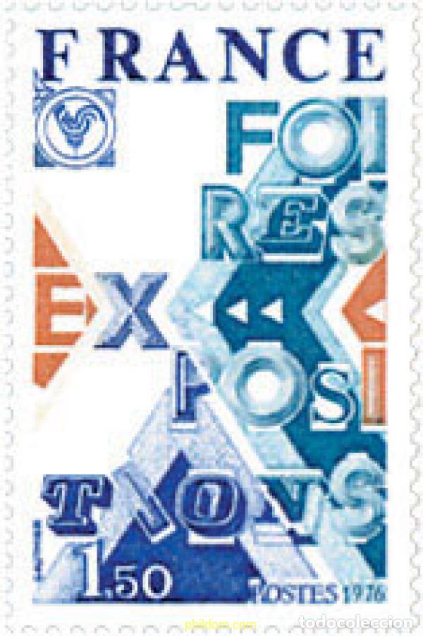 Sellos: 123011 MNH FRANCIA 1976 FERIAS Y EXPOSICIONES