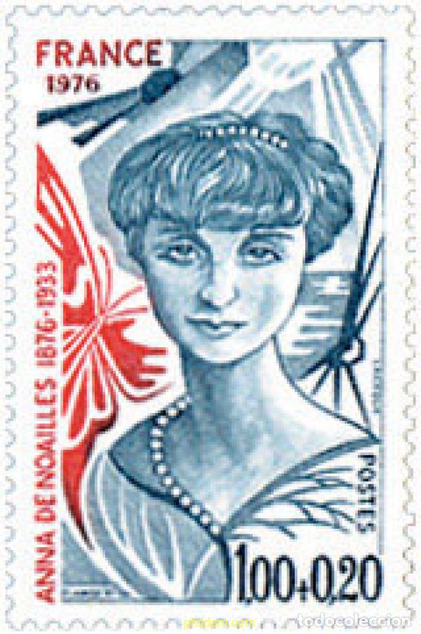 Sellos: 245220 MNH FRANCIA 1976 PERSONAJES CELEBRES