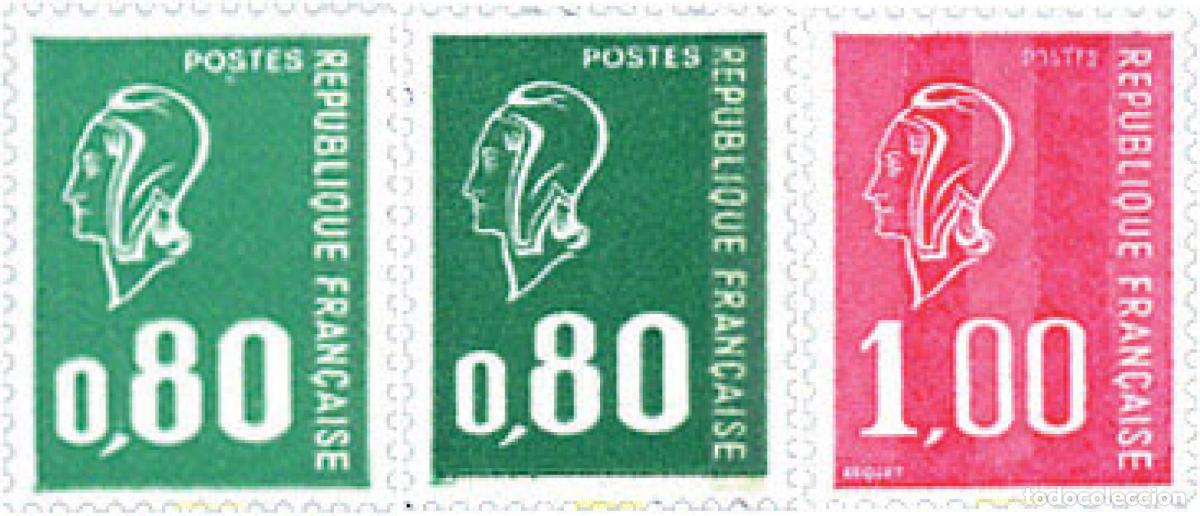 Sellos: 142434 MNH FRANCIA 1976 MARIANNE DE BEQUET