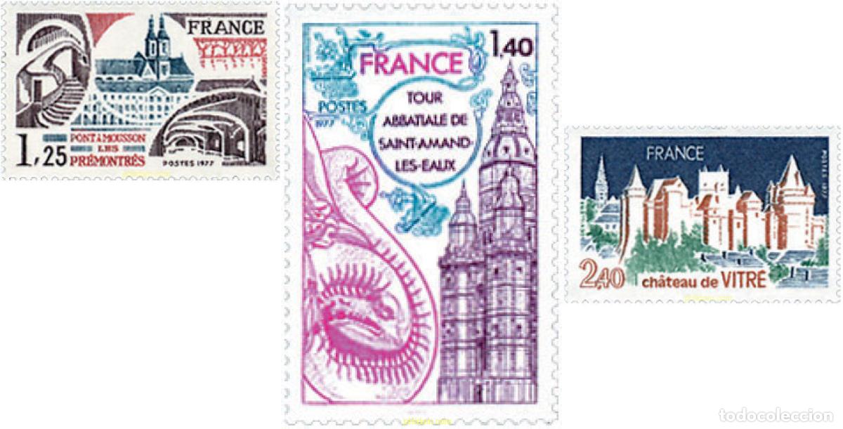 Sellos: 123103 MNH FRANCIA 1977 TURISMO