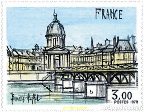 Stamps: 123163 MNH FRANCIA 1978 OBRA DE ARTE