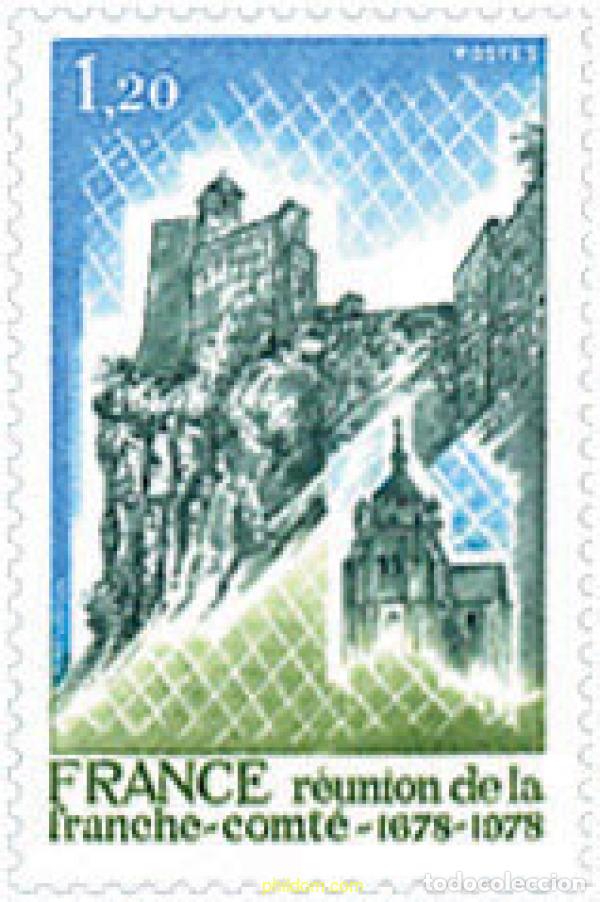 Briefmarken: 123212 MNH FRANCIA 1978 REUNION DE LA FRANCHE-COMTE
