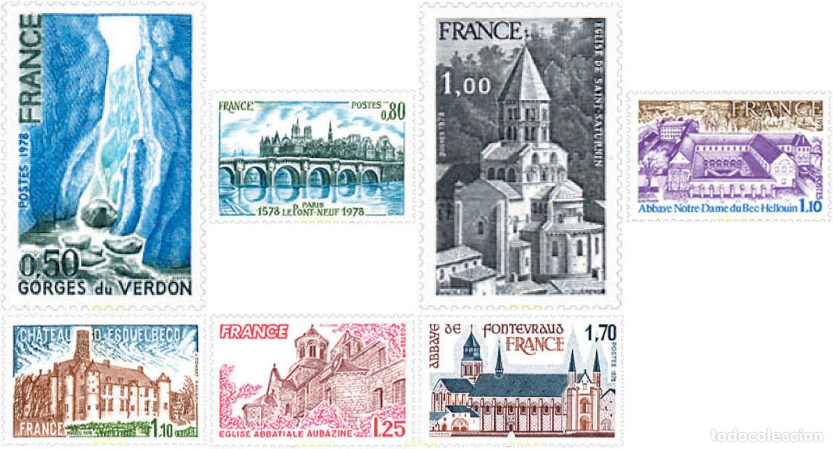 Briefmarken: 123180 MNH FRANCIA 1978 TURISMO