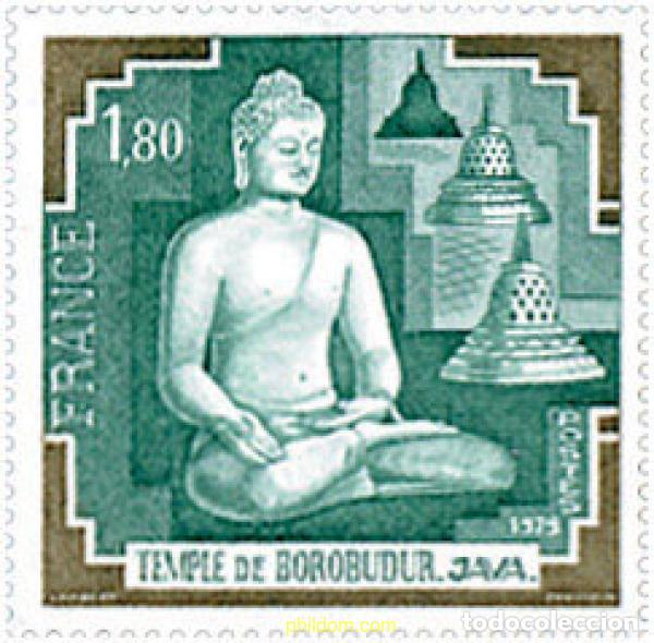 Briefmarken: 123222 MNH FRANCIA 1979 TEMPLO DE BOROBUDUR, EN JAVA