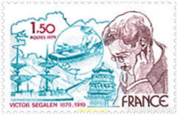 Briefmarken: 123221 MNH FRANCIA 1979 100 ANIVERSARIO DEL NACIMIENTO DE VICTOR SEGALEN