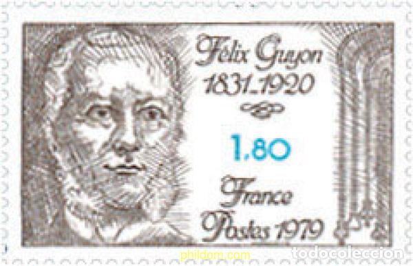 Briefmarken: 123233 MNH FRANCIA 1979 CONGRESO INTERNACIONAL DE UROLOGIA FRANCESA, PARIS