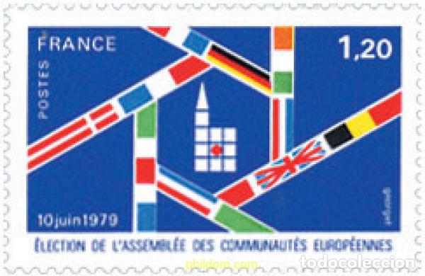 Briefmarken: 123229 MNH FRANCIA 1979 ELECCION DE LA ASAMBLEA DE COMUNIDADES EUROPEAS