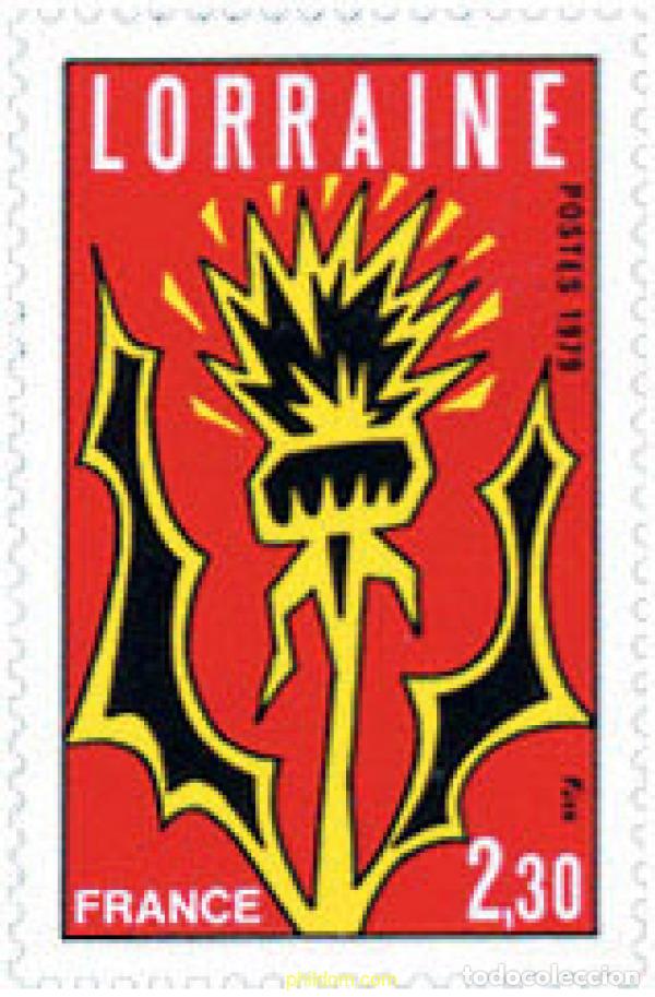 Briefmarken: 123241 MNH FRANCIA 1979 REGIONES DE FRANCIA. LORRAINE