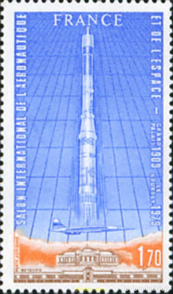 Briefmarken: 123232 MNH FRANCIA 1979 SALON INTERNACIONAL DE AERONAUTICA Y DE ESPACIO