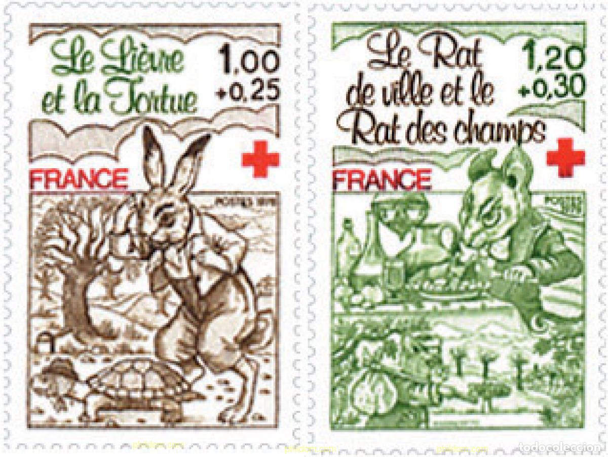 Briefmarken: 123217 MNH FRANCIA 1978 PRO CRUZ ROJA