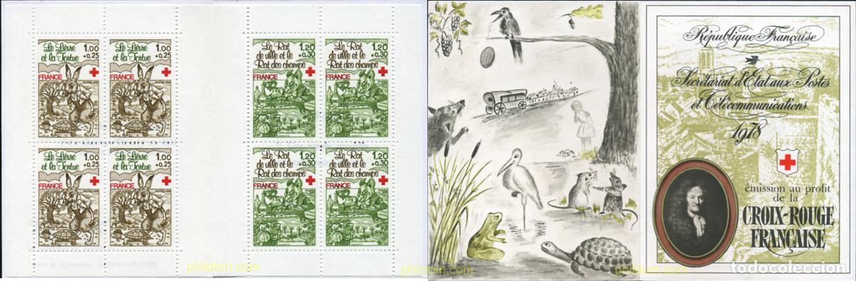 Briefmarken: 142241 MNH FRANCIA 1978 PRO CRUZ ROJA