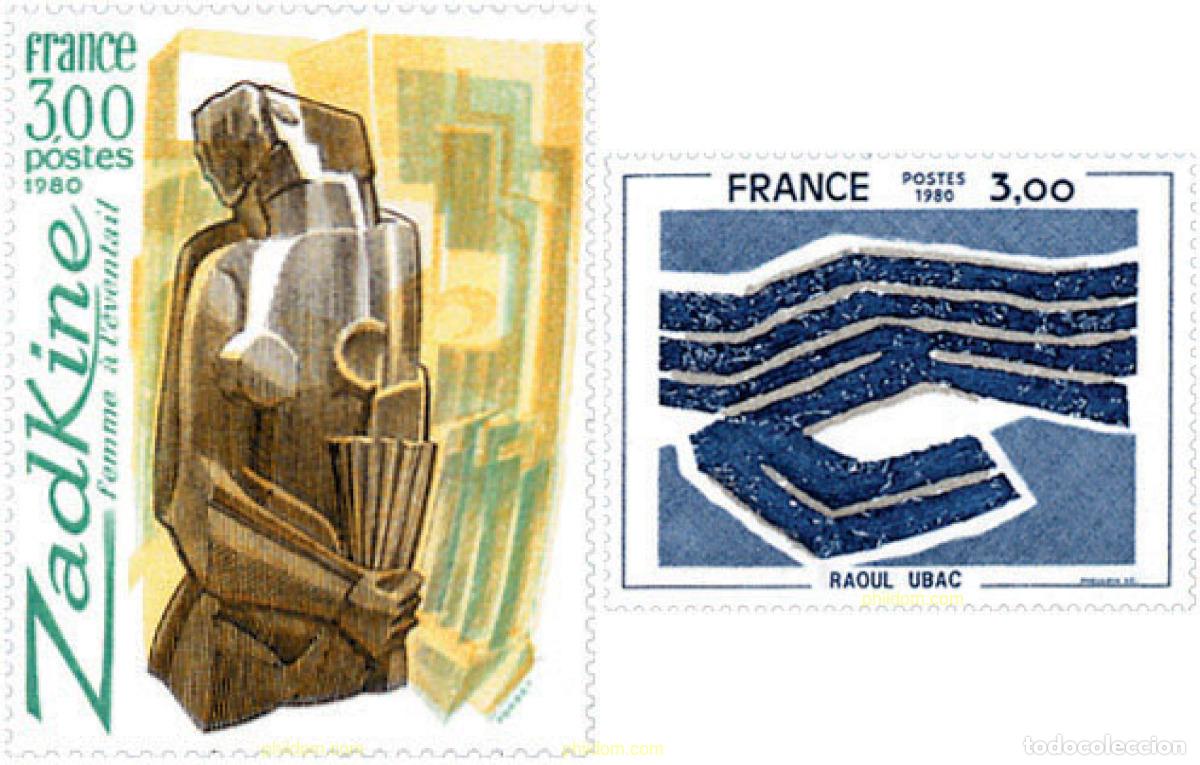 Briefmarken: 123260 MNH FRANCIA 1980 ARTE