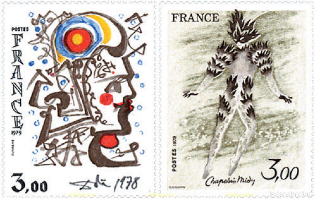 Sellos: 123243 MNH FRANCIA 1979 OBRAS DE ARTE