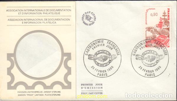 Sellos: 439633 MNH FRANCIA 1980 GASTRONOMIA FRANCESA