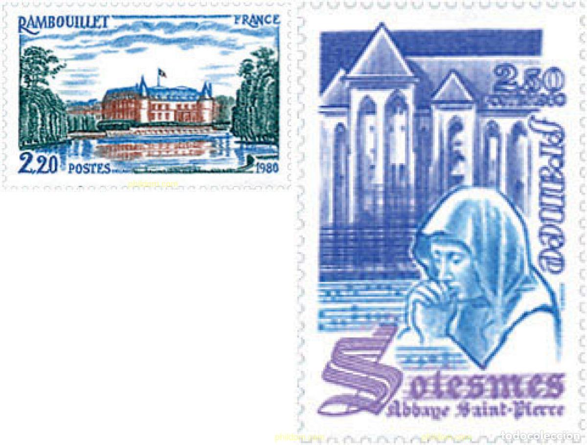 Sellos: 123284 MNH FRANCIA 1980 TURISMO