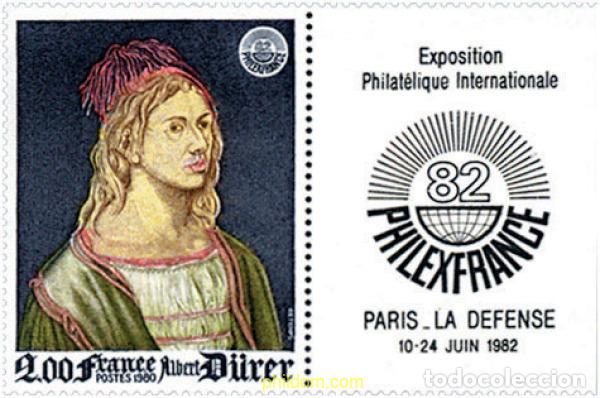 Sellos: 142254 MNH FRANCIA 1980 PHILEXFRANCE 82. EXPOSICION FILATELICA INTERNACIONAL EN PARIS