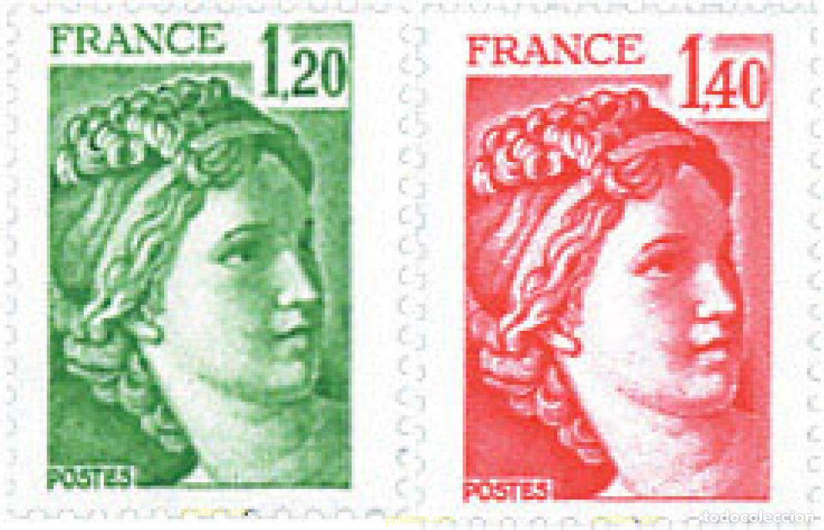 Sellos: 245190 MNH FRANCIA 1980 SABINA