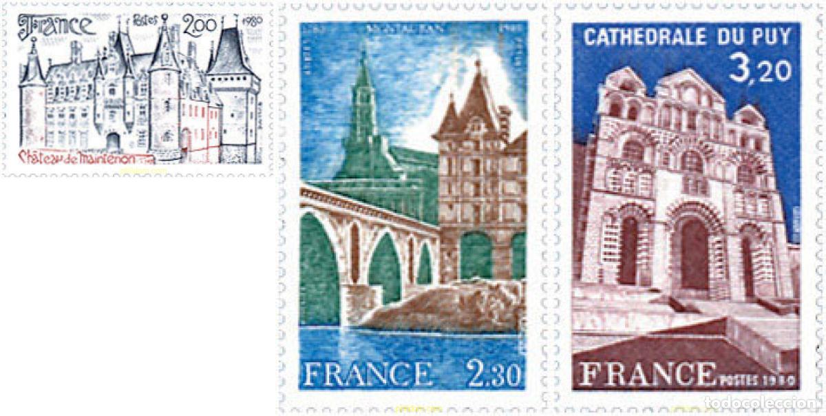 Sellos: 245191 MNH FRANCIA 1980 TURISMO