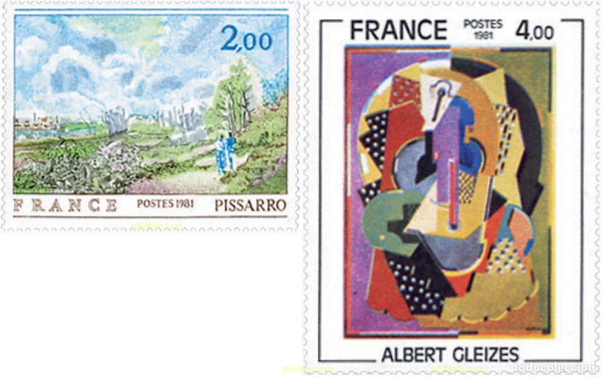 Sellos: 123348 MNH FRANCIA 1981 OBRAS DE ARTE