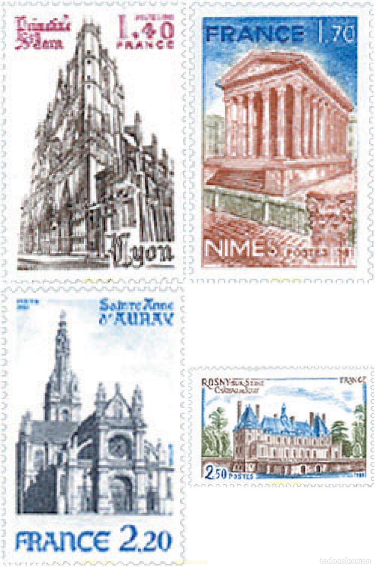 Sellos: 123361 MNH FRANCIA 1981 TURISMO