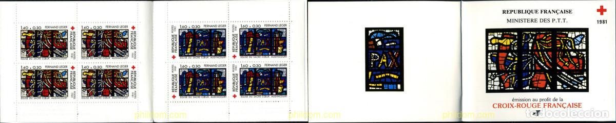 Sellos: 142266 MNH FRANCIA 1981 PRO CRUZ ROJA