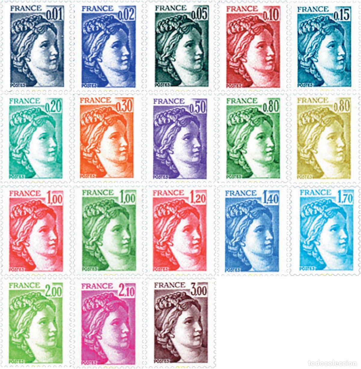 Sellos: 142438 MNH FRANCIA 1977 SABINA
