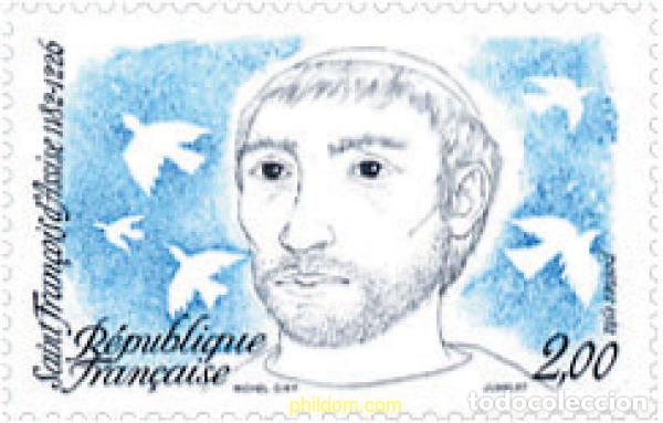 Timbres: 123488 MNH FRANCIA 1982 800 ANIVERSARIO DEL NACIMIENTO DE SAN FRANCISCO DE ASIS