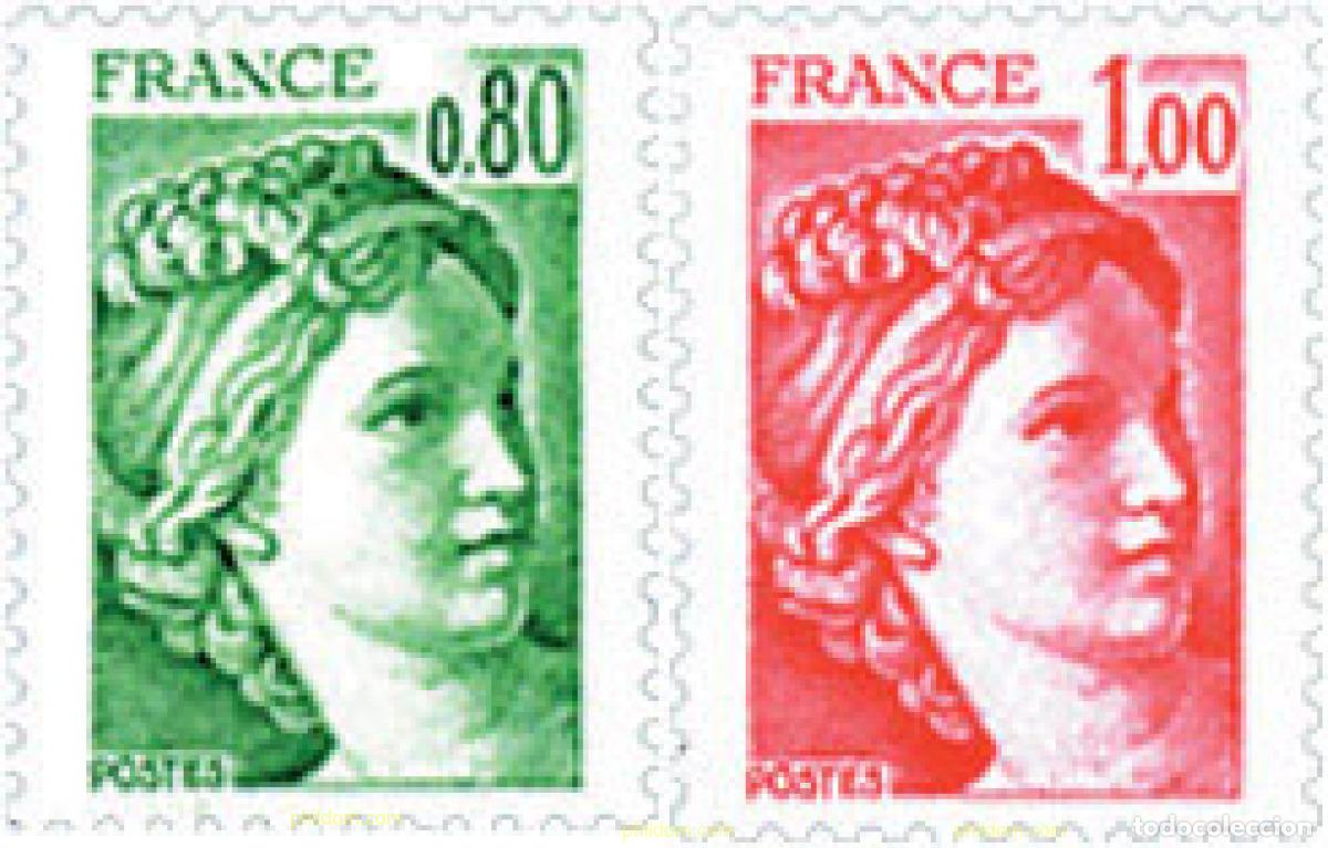 Timbres: 214441 MNH FRANCIA 1977 SABINA