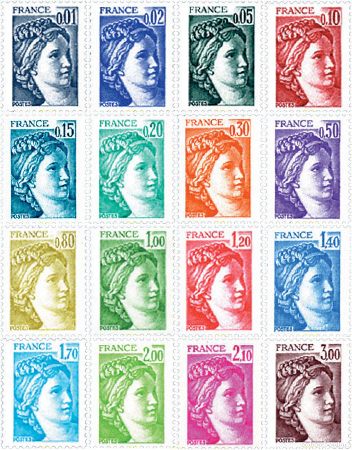 Timbres: 311666 MNH FRANCIA 1977 SABINA