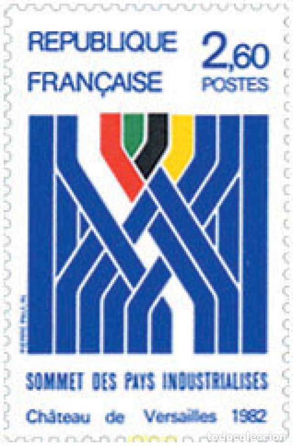 Sellos: 123541 MNH FRANCIA 1982 CUMBRE DE PAISES INDUSTRIALIZADOS