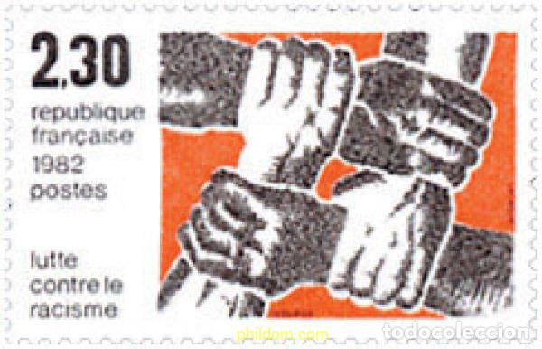 Sellos: 123527 MNH FRANCIA 1982 LUCHA CONTRA EL RACISMO