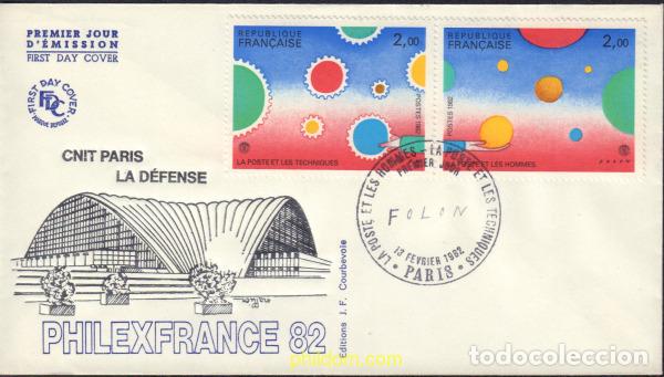 Sellos: 541107 MNH FRANCIA 1982 PHILEXFRANCE 82. EXPOSICION FILATELICA INTERNACIONAL