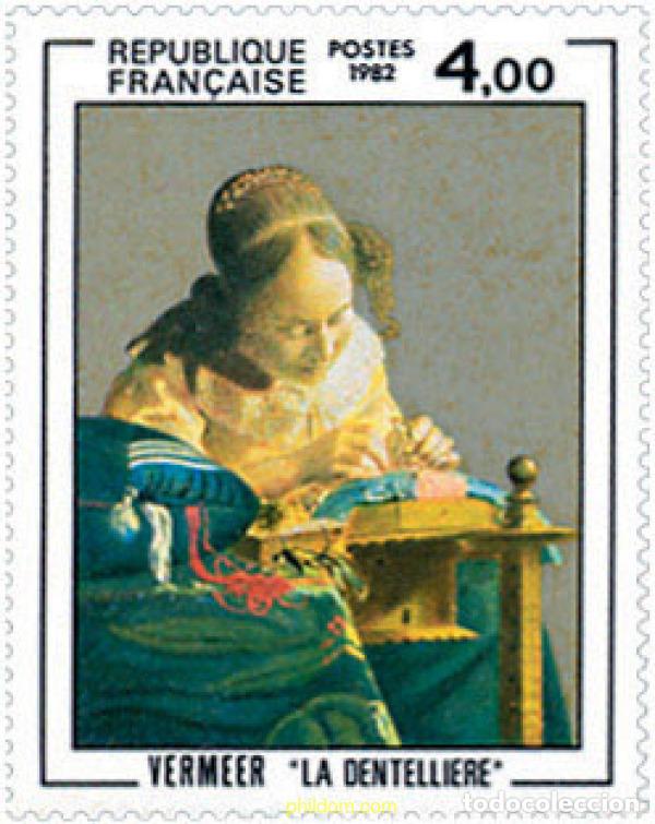 Sellos: 123565 MNH FRANCIA 1982 OBRA DE ARTE