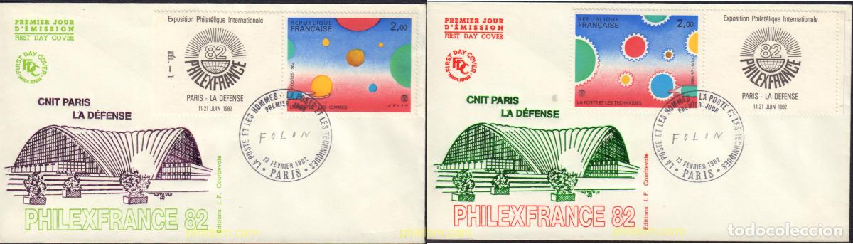 Sellos: 576719 MNH FRANCIA 1982 PHILEXFRANCE 82. EXPOSICION FILATELICA INTERNACIONAL
