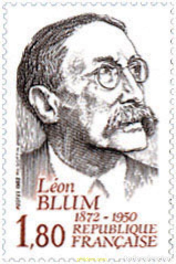 Sellos: 123616 MNH FRANCIA 1982 HOMENAJE A LEON BLUM