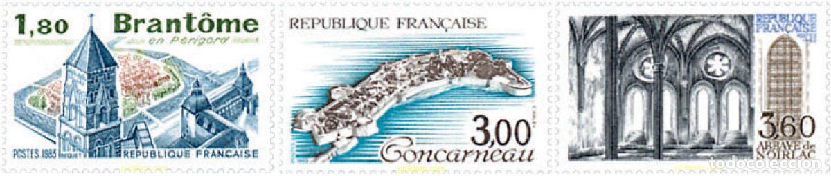 Timbres: 123627 MNH FRANCIA 1983 TURISMO
