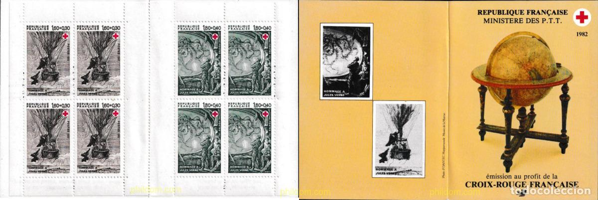 Sellos: 125818 MNH FRANCIA 1982 PRO CRUZ ROJA