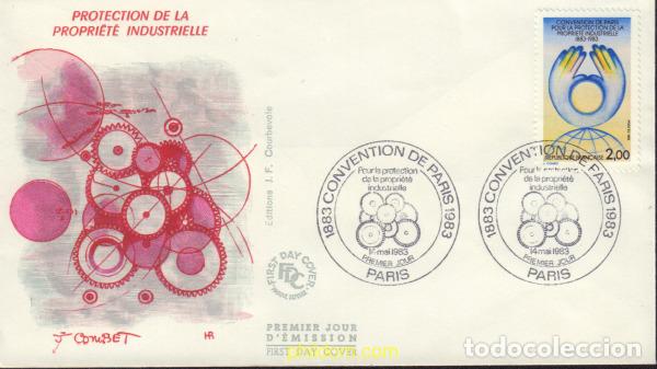 Sellos: 439808 MNH FRANCIA 1983 PROTECCION DE LA PROPIEDAD INTELECTUAL