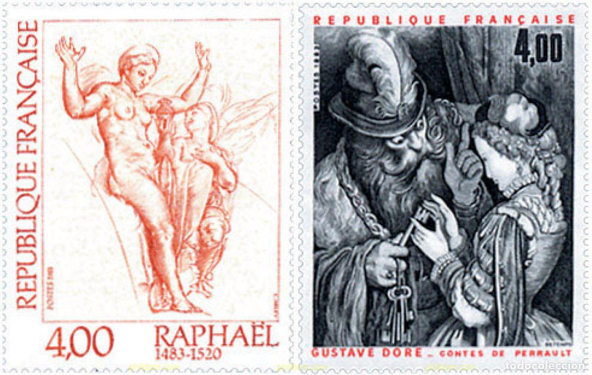 Sellos: 123652 MNH FRANCIA 1983 OBRAS DE ARTE