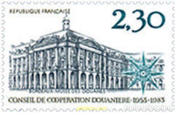 Sellos: 123679 MNH FRANCIA 1983 30 ANIVERSARIO DEL CONSEJO DE COOPERACION ADUANERA