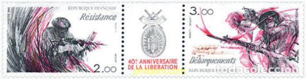 Selos: 142290 MNH FRANCIA 1984 40 ANIVERSARIO DE LA LIBERACION