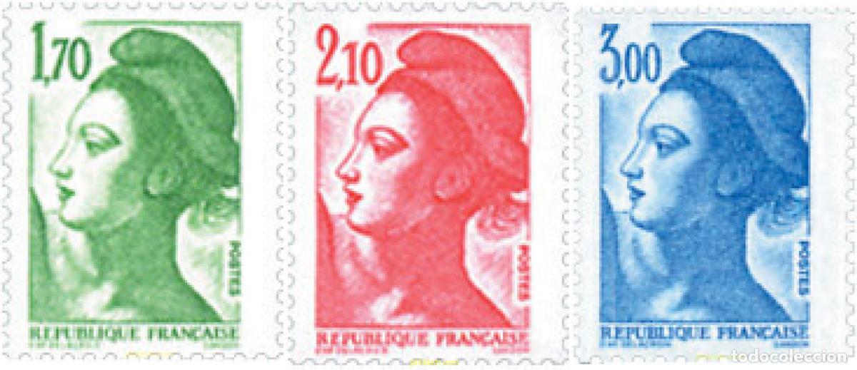 Sellos: 123805 MNH FRANCIA 1984 LIBERTAD