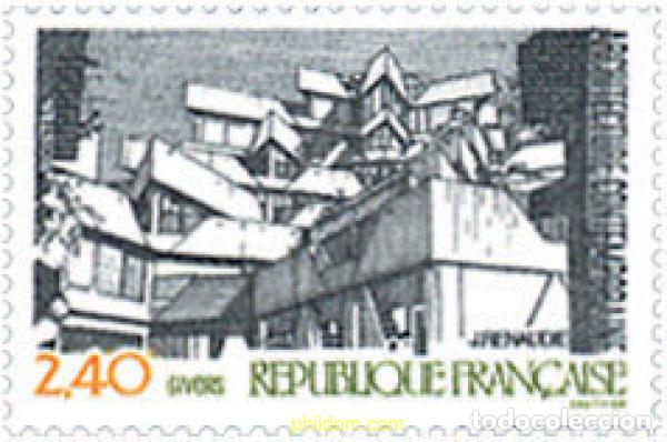 Sellos: 123843 MNH FRANCIA 1985 ARQUITECTURA CONTEMPORANEA