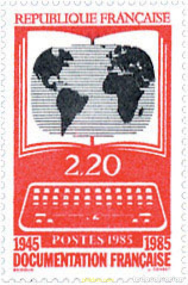 Francobolli: 123858 MNH FRANCIA 1985 LA DOCUMENTACION FRANCESA