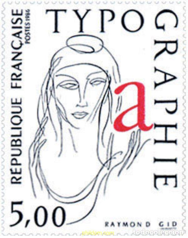 Francobolli: 123870 MNH FRANCIA 1986 LA TIPOGRAFIA