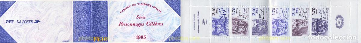 Francobolli: 142296 MNH FRANCIA 1985 ESCRITORES