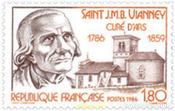 Francobolli: 123892 MNH FRANCIA 1986 BICENTENARIO DEL NACIMIENTO DE SAN JEAN MARIE BAPTISTE VIANNEY